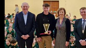 World rowing champion from Tipperary returns to his school in triumph