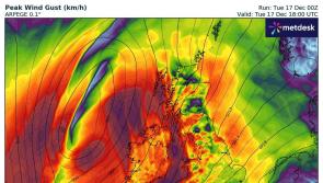 ALERT: Met Éireann predicts some awful weather as we head into Christmas weekend 
