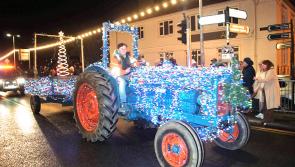 Record crowds gathered in Carrick-on-Suir for Christmas tractors parade and festival