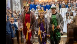 A beautiful Christmas scene in a Tipperary Church