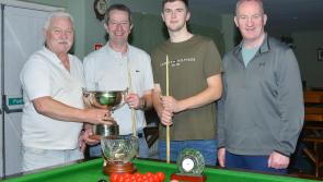 Cooney wins Carrick-on-Suir Social & Literary Club's Christmas Snooker Handicap 