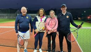 Superb tennis at Larkspur Park is followed up with celebrations 