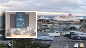Man (20s) arrested after huge €268k haul of cannabis uncovered arriving at Irish port