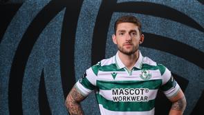 Tipperary's Lee Grace in action on historic night for Shamrock Rovers