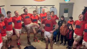 WATCH: Cashel rugby heroes celebrate victory with 'Slievenamon' rendition
