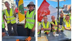 Battle of the Flags: Tipp and Cork represented at latest Cashel Tidy Towns initiative