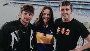 Tipperary's Rachael Blackmore buddies up with Paul Mescal and Tom Grennan at All-Ireland final