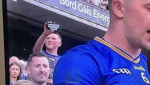 Tipperary supporter picks favourite for Sam Maguire during All-Ireland Hurling Final
