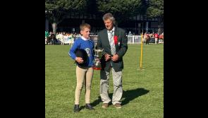 First Year Rockwell College pupil receives special award at 2025 Dublin Horse Show