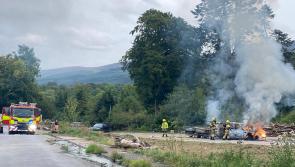 BREAKING: Tipperary driver had a lucky escape before fire engulfed his vehicle