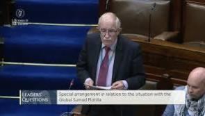 WATCH: Tipperary TD calls for urgent action after flotilla detentions and Gaza crisis