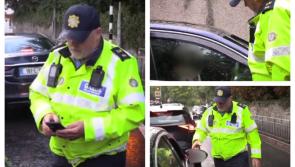 'Do you realise how dangerous that is?' -  Garda&iacute; catch distracted driver outside busy school 