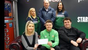 Proceeds of 2 Johnnies Mini Marathon are presented to Tipperary groups