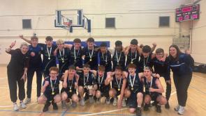 Carrick-on-Suir school's Under 19 boys basketball team wins South East title 