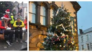 Tipperary community unites to decorate Christmas tree in heartfelt plaza event

