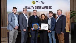 Tipperary farming family honoured at&nbsp;Tirl&aacute;n Quality Grain Awards