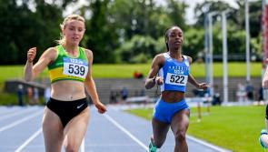 Katie Bergin acquits herself well at the annual Morton Games in Dublin