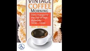 Coffee morning  for Clonmel and District Wheelchair Society