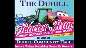 The popular Duhill tractor run will be held on Sunday October 23