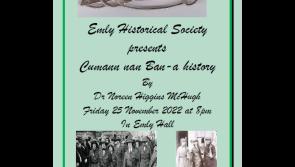 Emly Historical Society to host a talk on Cumman na mBan 
