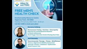 Free health check for men will take place at Knockanrawley Resource Centre 