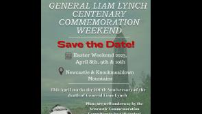 Preparations underway in Newcastle for 100th anniversary of the death of General Liam Lynch