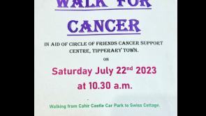 Fundraising walk for  cancer care centre in Tipperary Town