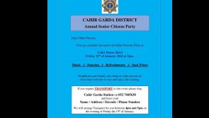 Tipperary senior citizens  set to enjoy annual party hosted by Cahir Garda District