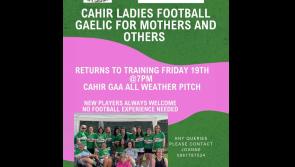 A return to training for mothers and others at this Tipperary  GAA club
