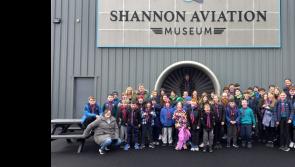 Tipperary scout group visit Shannon Aviation Museum