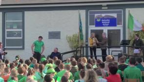 WATCH: Powerful day in Rahealty as Irish rugby star Brian Gleeson returns to his roots!