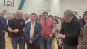 WATCH: David Dunne is hoisted high as the Sinn Fein candidate takes a seat in Carrick-On-Suir LEA