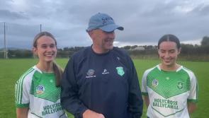 WATCH: All-Ireland winning hurling captain guides his daughters team to great success!