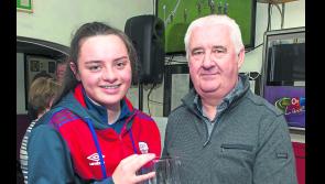 Michaela Lawrence wins monthly sports achievement award in Tipperary