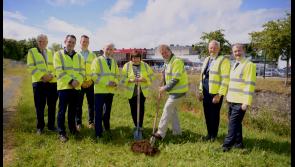 Sod turning ceremony for the River Ara Walkway in Tipp Town