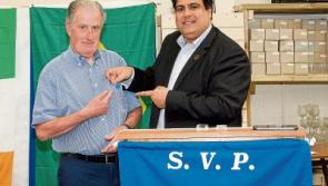 St Vincent de Paul President visits Roscrea, Co.  Tipperary 