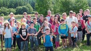 Cashel Scout Troop go fishing in Laois Angling Centre outside Roscrea, Co. Tipperary