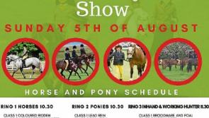 Fun Dog Show & Dualla Charity Horse Show at Dualla Threshing Festival - August 5th 