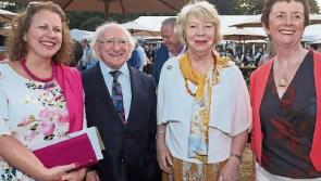 Tipperary founders of The Story House courses for writers meet President Higgins