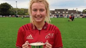 Clonmel's Sarah Garrett chosen on Munster Senior Ladies Rugby squad