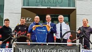 Cycling the length of Tipperary - and back - for Tomas Kelly fund