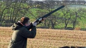 Tipperary Parkinson's clay pigeon shoot cheque presentation in Newtown