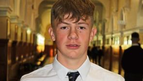 Rockwell College student Shane Neville gets ten A's in his Junior Cert exam