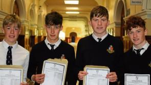 10 straight A's for Shane Neville, as Rockwell College celebrates Junior Cert results