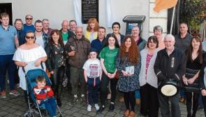 Mise Ros Cré unveil 1916 Proclamation Plaque in Roscrea, Co. Tipperary 
