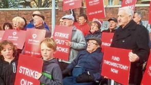 Tipperary man Martin Quinn joins in stroke survivors' protest