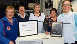 Roscrea Red Cross set up &lsquo;pop up shop&rsquo; fundraising drive in Roscrea's Main Street  