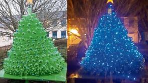Unique and creative Christmas tree produced by Tipperary school pupils