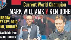 Snooker stars will play the best of local talent in Thurles 