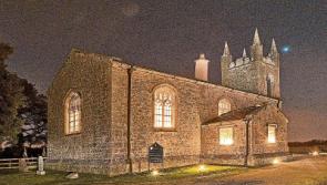 A Tipperary church without electricity that glows by candlelight